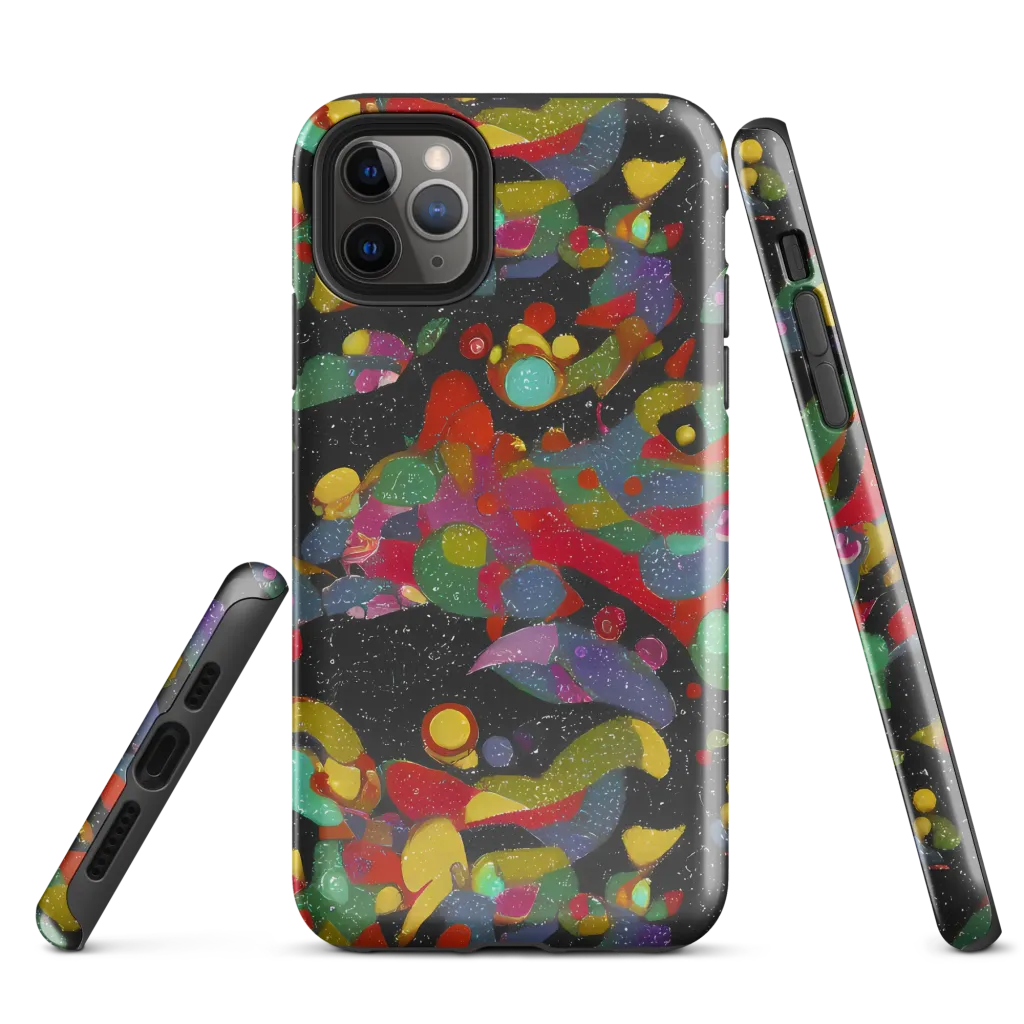 Afterdark Mosaic on Tough Case for iPhone® — Front