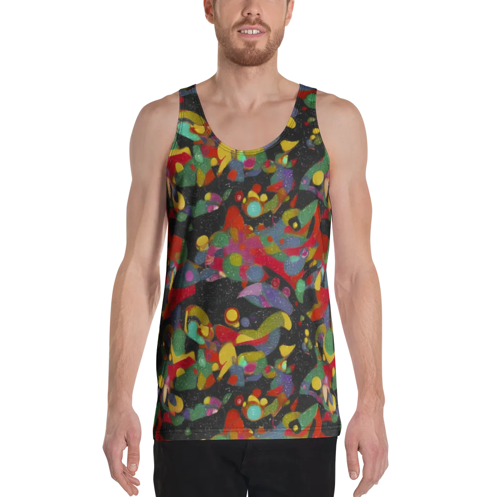 Afterdark Mosaic on Men's Tank Top — Front