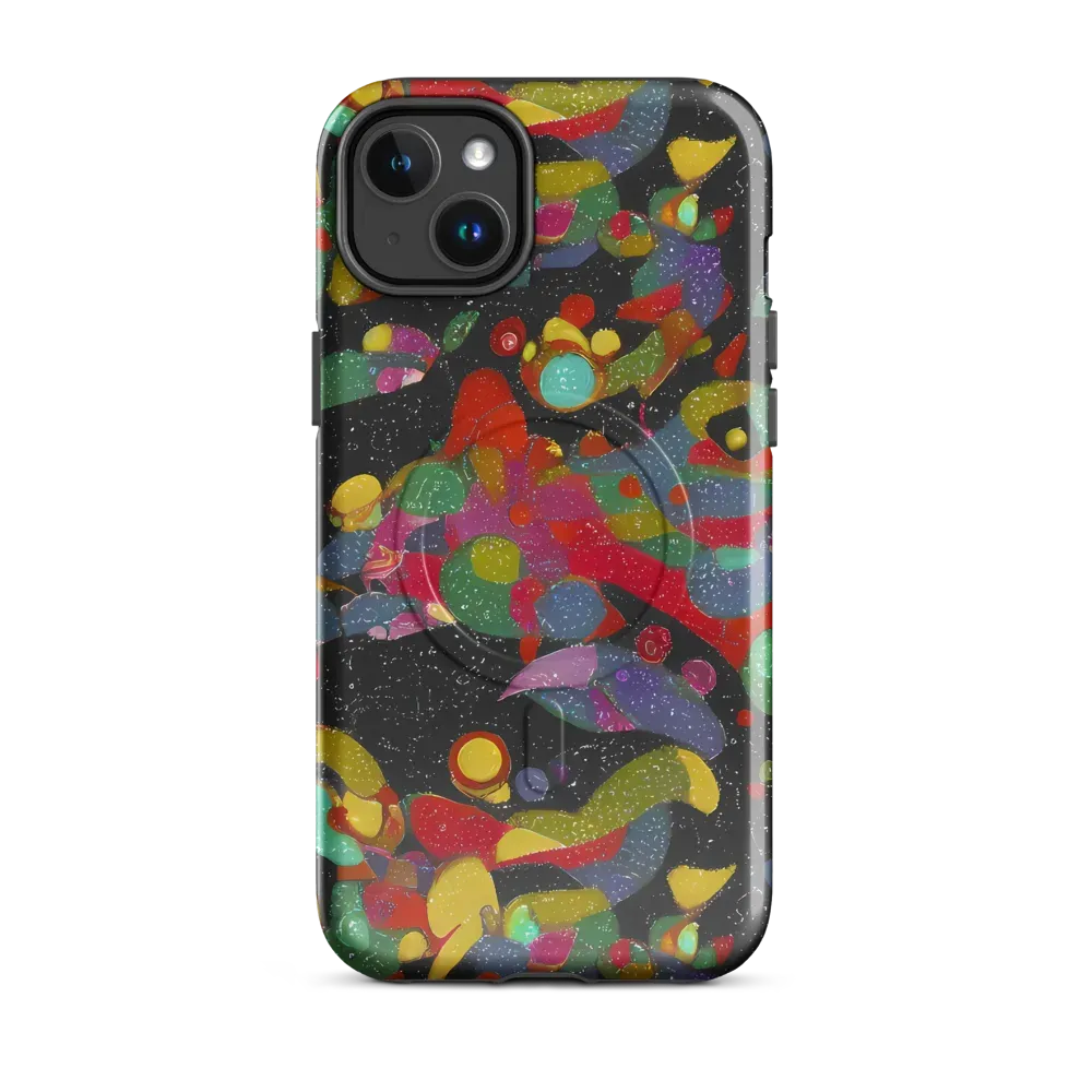 Afterdark Mosaic on MagSafe Tough Case for iPhone® — Front