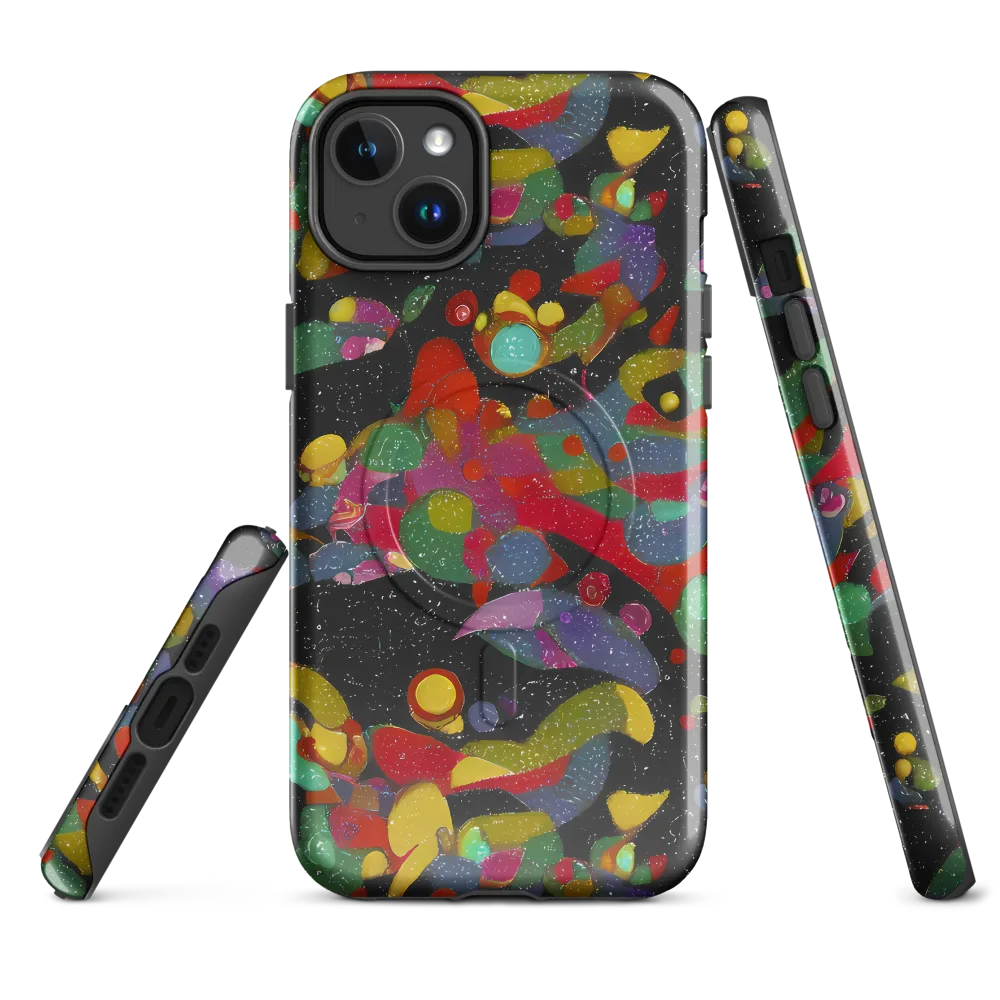 Afterdark Mosaic on MagSafe Tough Case for iPhone® — Front