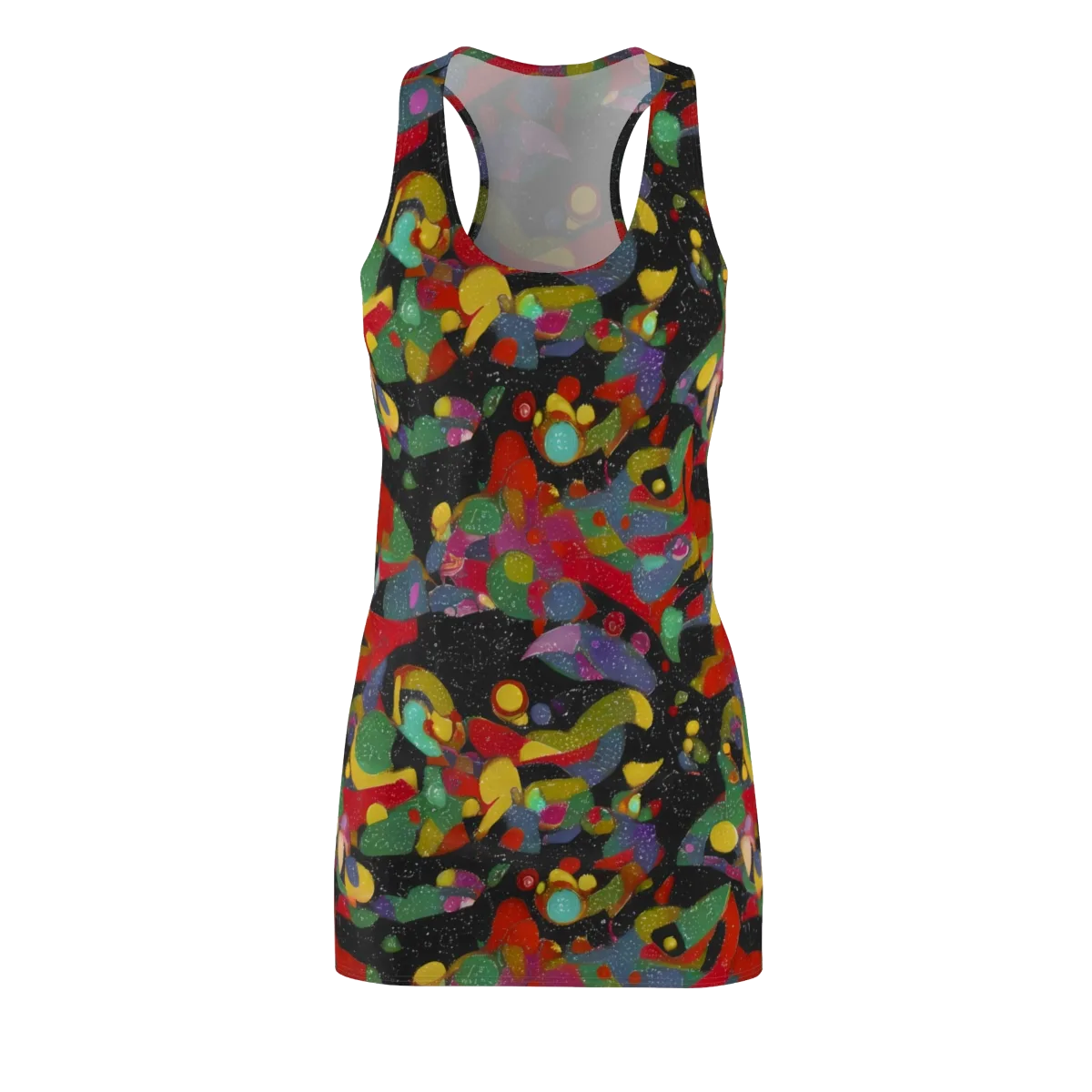 Afterdark Mosaic on Racerback Dress — Front