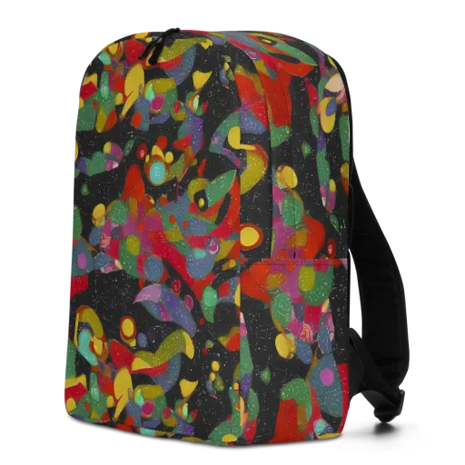 Afterdark Mosaic on a Minimalist Backpack