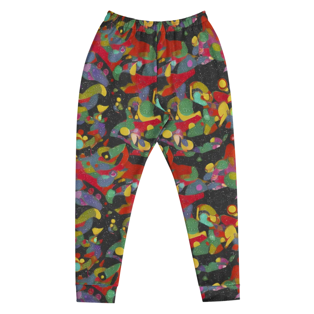 Afterdark Mosaic on Men's Joggers — Front