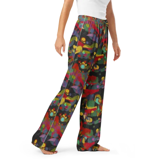 Afterdark Mosaic on a Women's Pajama Pants