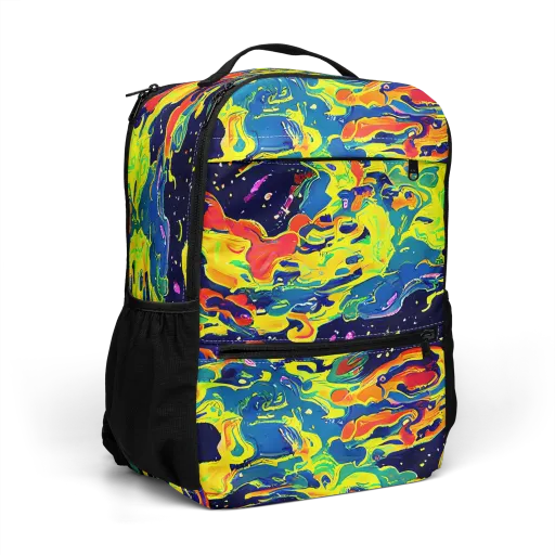 Ultramarine Heat on a Utility Backpack