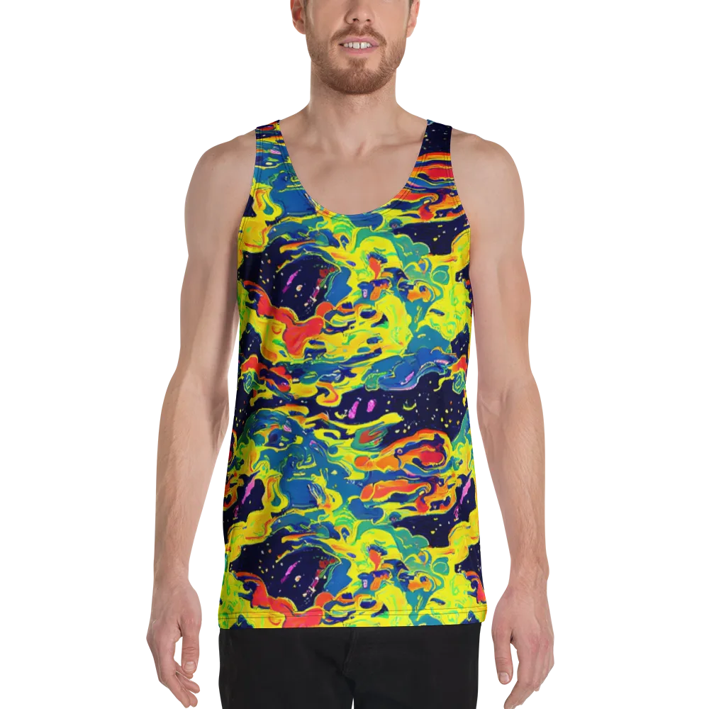 Ultramarine Heat on Men's Tank Top — Front