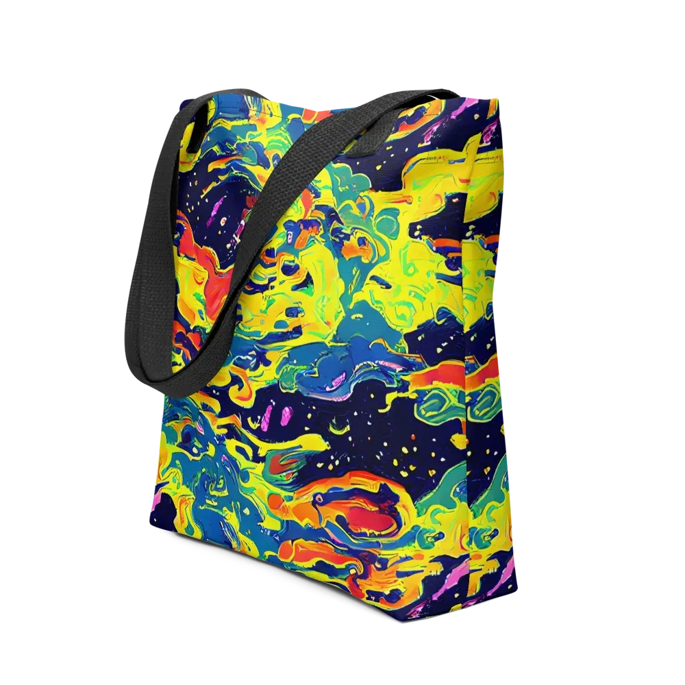 Ultramarine Heat on Tote Bag — Front