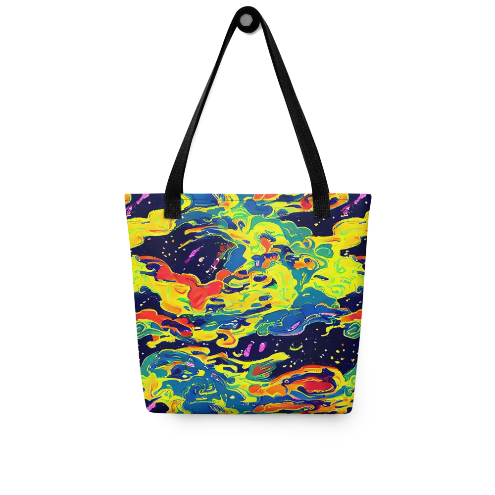 Ultramarine Heat on Tote Bag — Front