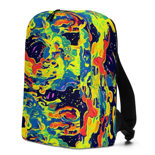 Ultramarine Heat on a Minimalist Backpack