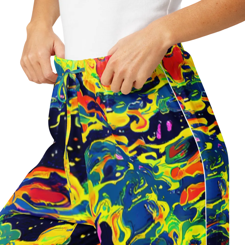 Ultramarine Heat on Women's Pajama Pants — Product details
