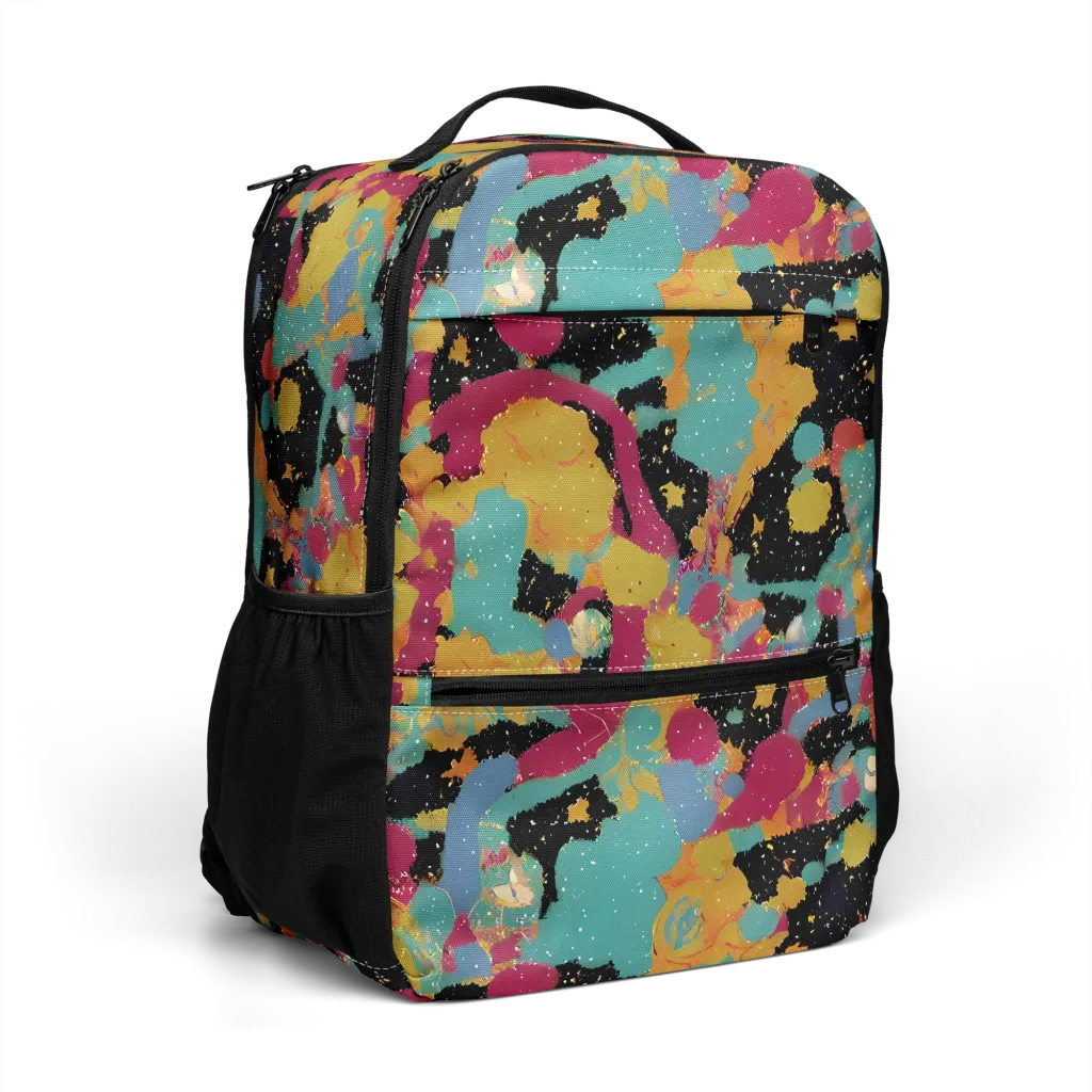 Saturated Reverie on Utility Backpack — Right Front