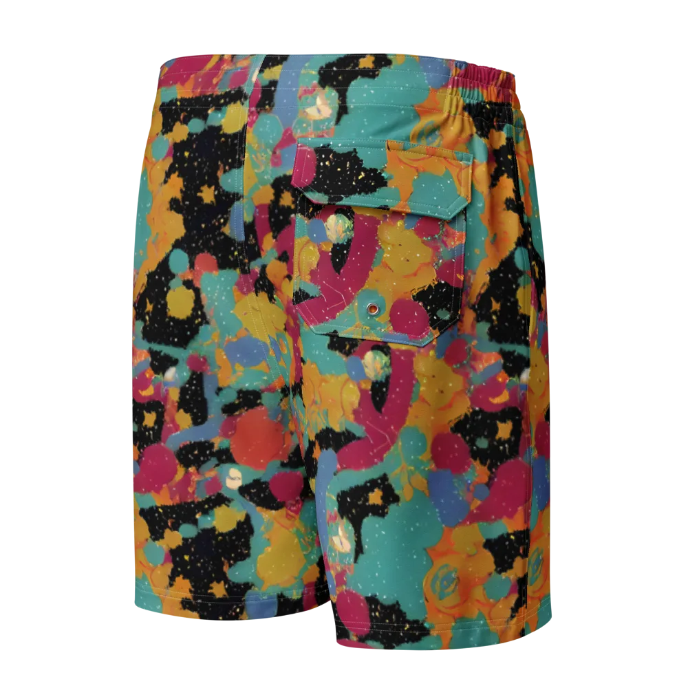 Saturated Reverie on Men's Board Shorts — Back