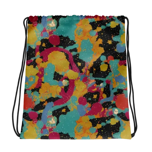 Saturated Reverie on a Drawstring Bag