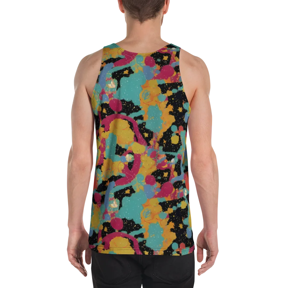 Saturated Reverie on Men's Tank Top — Back