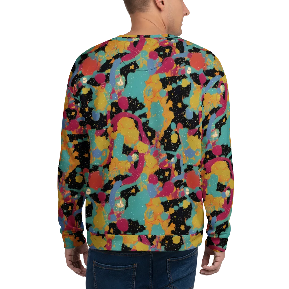 Saturated Reverie on Sweatshirt — Back