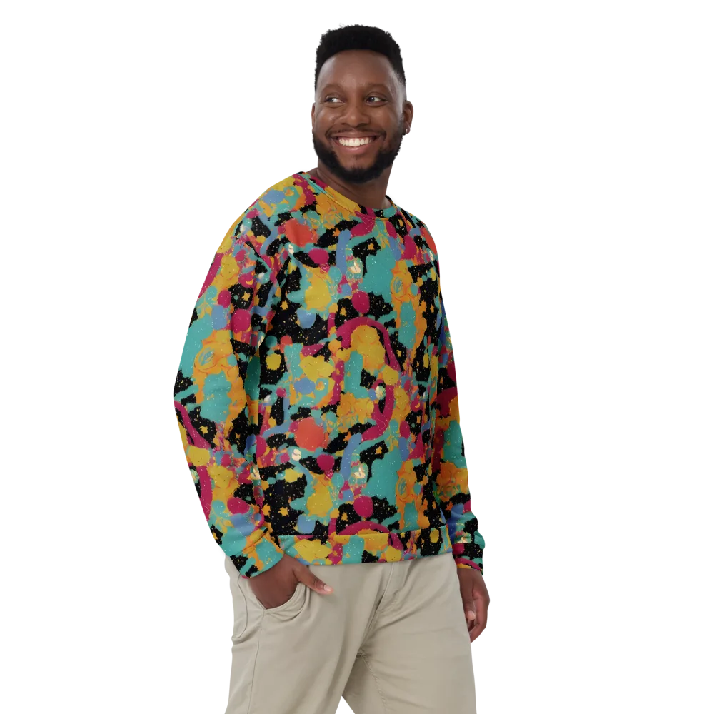 Saturated Reverie on Sweatshirt — Front