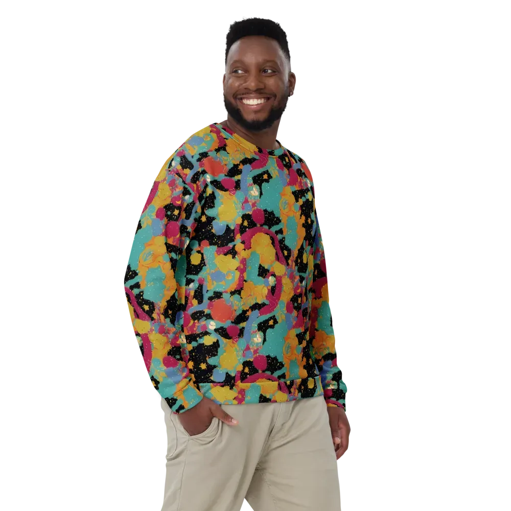 Saturated Reverie on Sweatshirt — Front