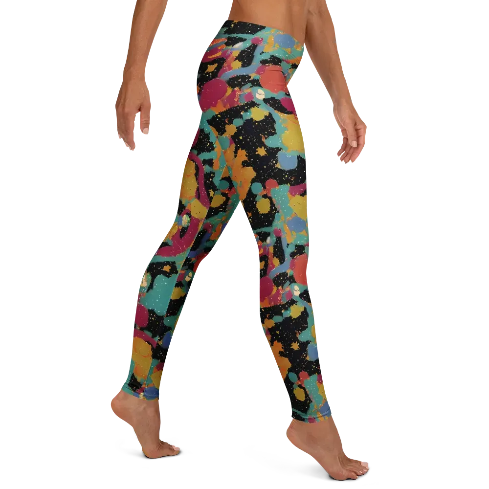 Saturated Reverie on Leggings — Right