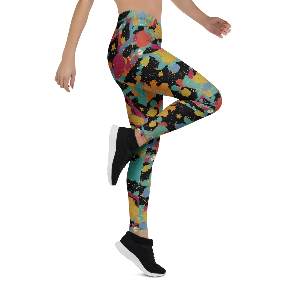 Saturated Reverie on Leggings — Right