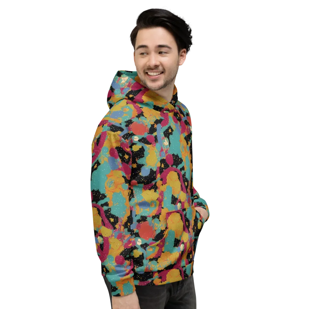 Saturated Reverie on Hoodie — Right