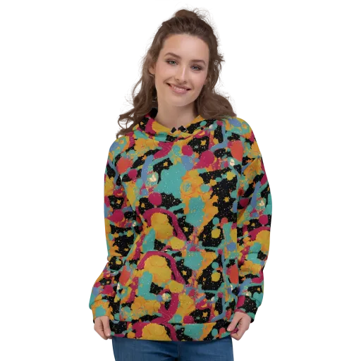 Saturated Reverie on a Hoodie