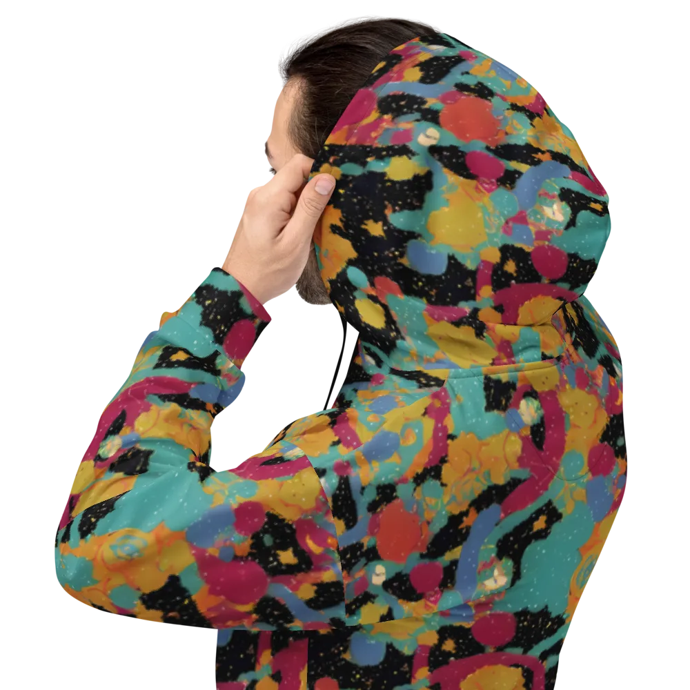 Saturated Reverie on Hoodie — Back