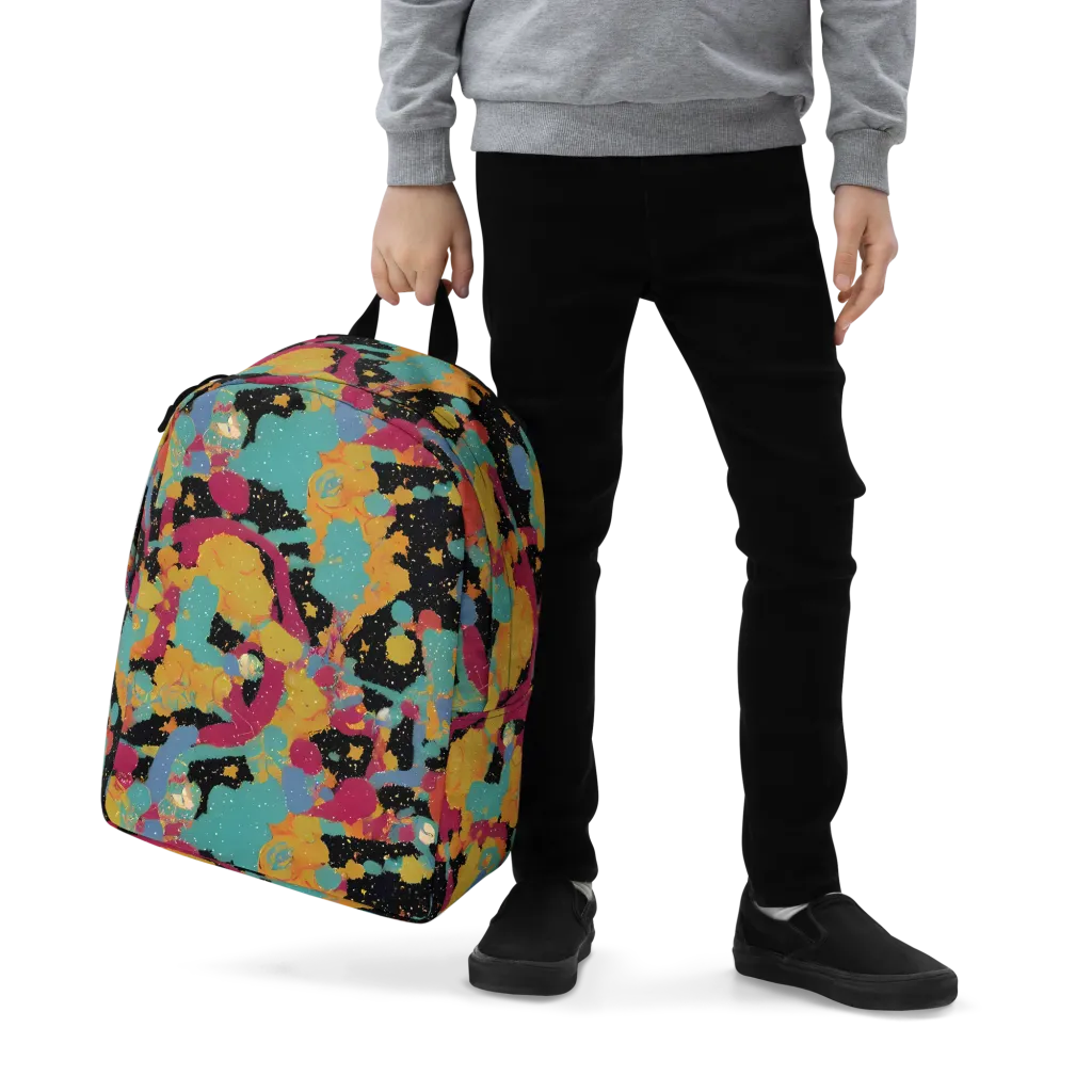 Saturated Reverie on Minimalist Backpack — Zoomed-in