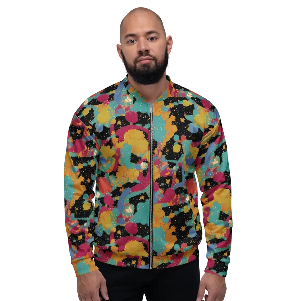 Saturated Reverie on Bomber Jacket — Front