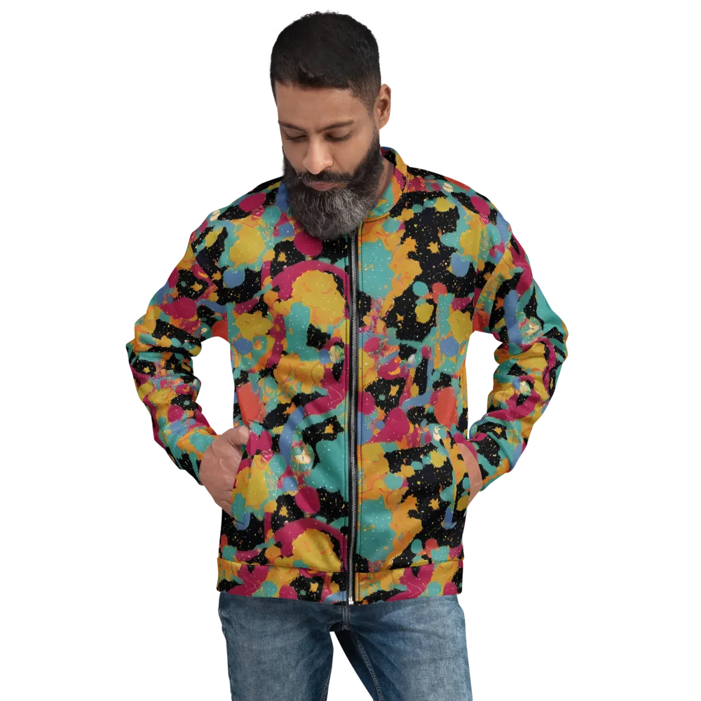 Saturated Reverie on Bomber Jacket — Front