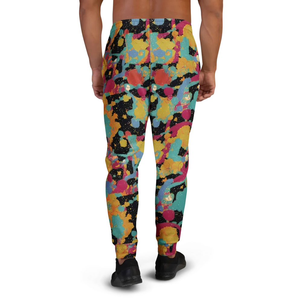 Saturated Reverie on Men's Joggers — Back