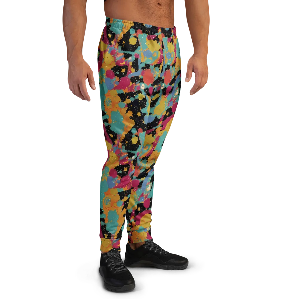 Saturated Reverie on Men's Joggers — Right