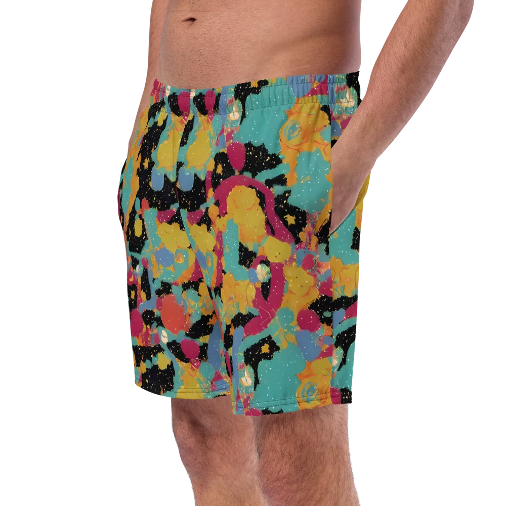 Saturated Reverie on Swim Trunks — Left Front