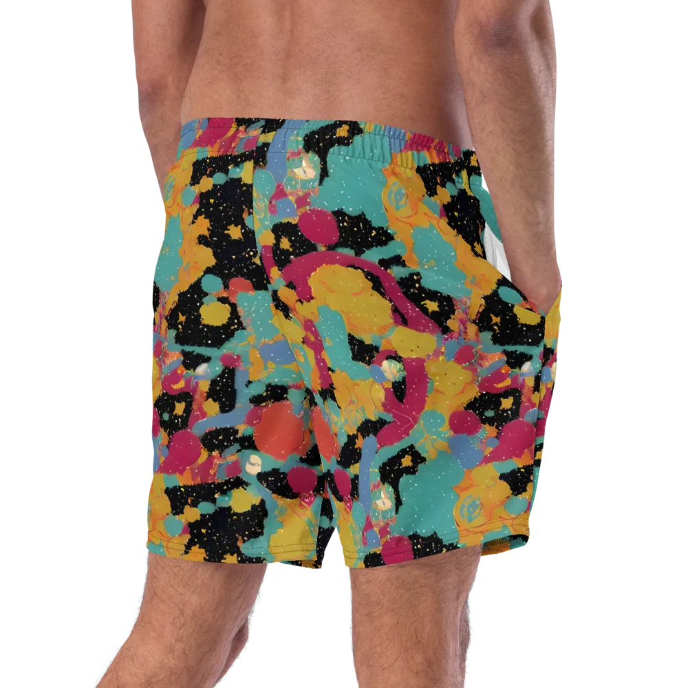 Saturated Reverie on Swim Trunks — Right Back