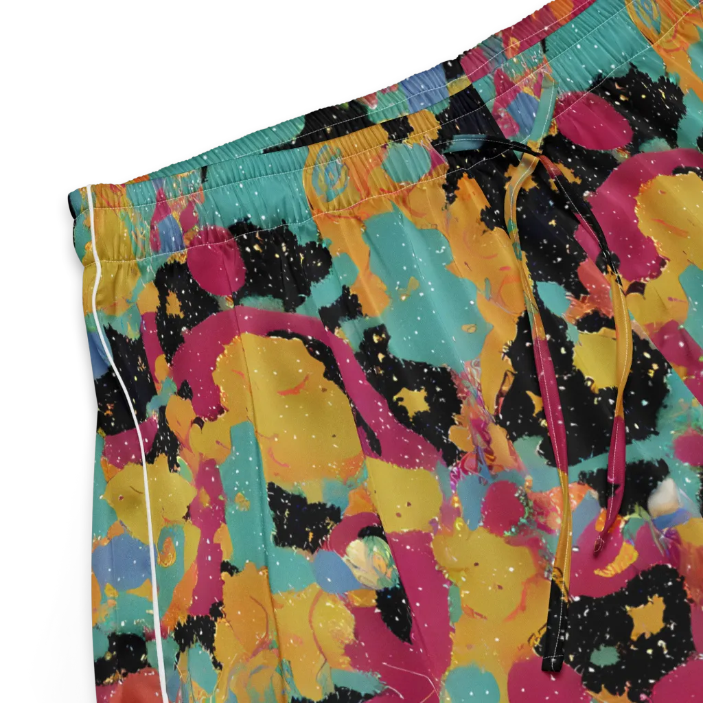Saturated Reverie on Women's Pajama Shorts — Product details