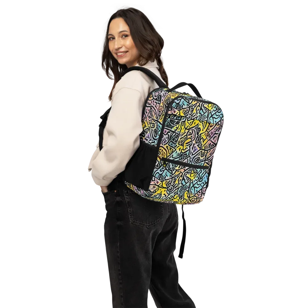 Chromatic Cipher on Utility Backpack — Back