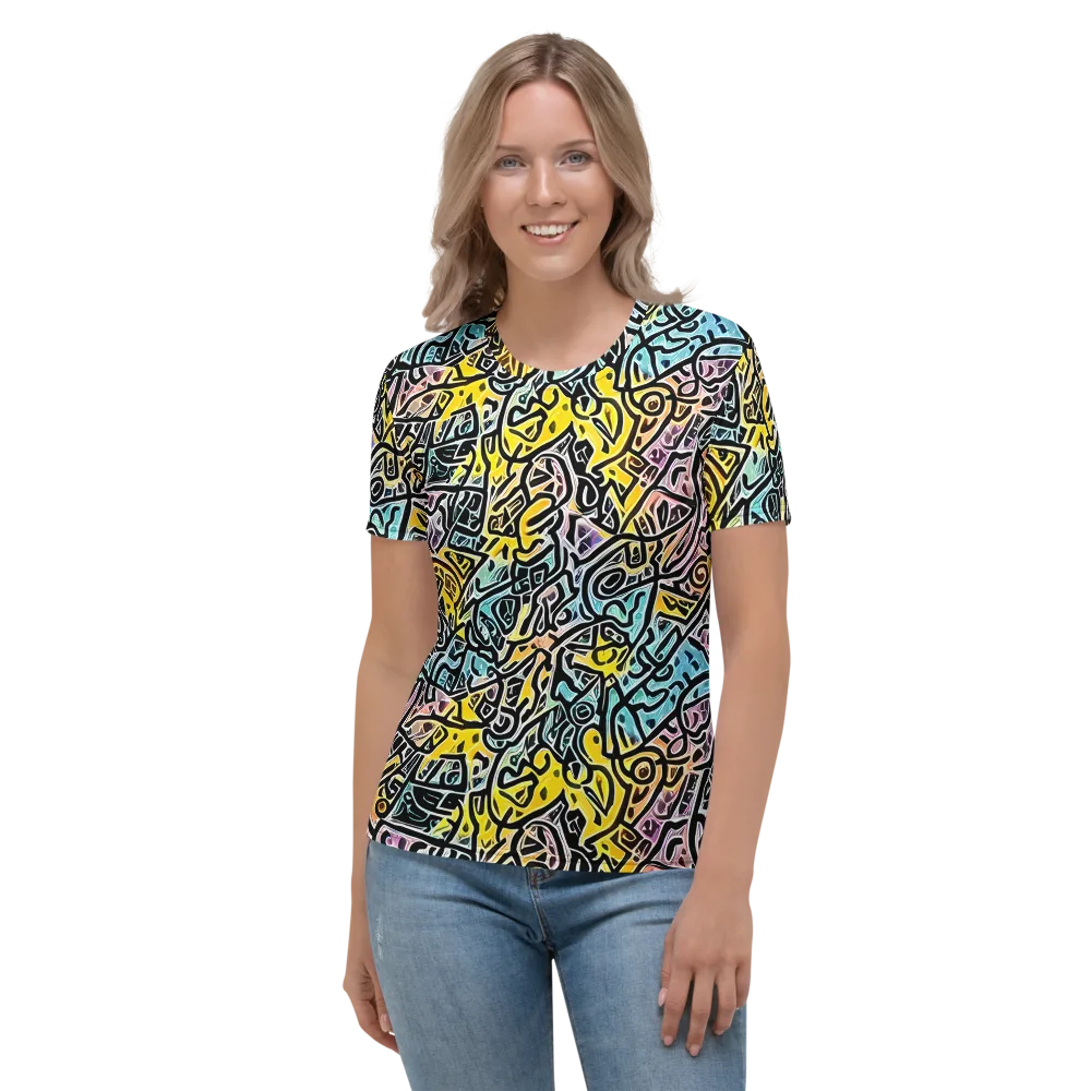 Chromatic Cipher on Women's Crew Neck T-Shirt — Front