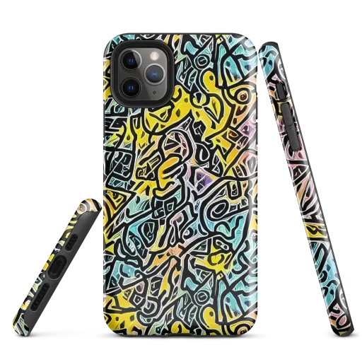 Chromatic Cipher on a Tough Case for iPhone®