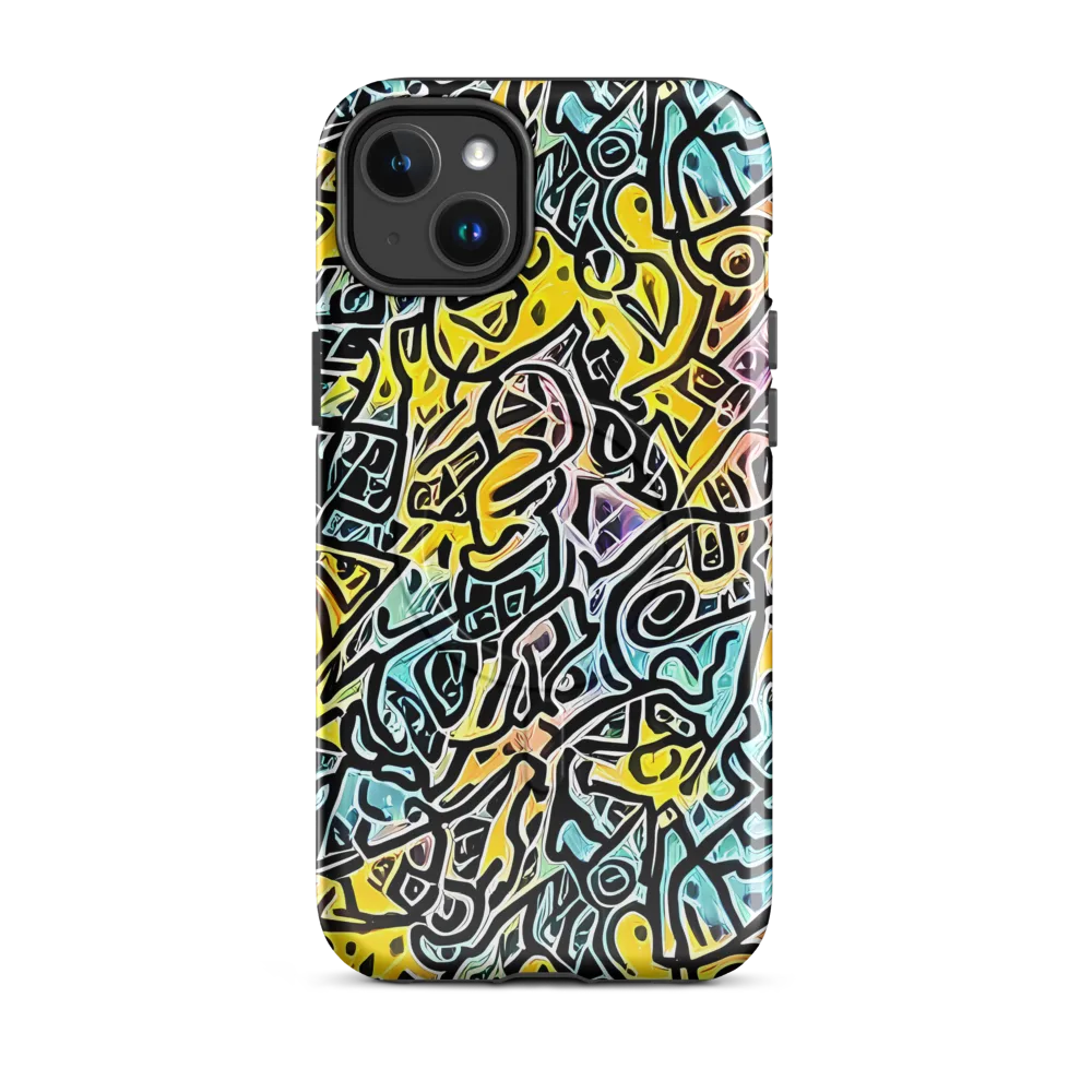 Chromatic Cipher on MagSafe Tough Case for iPhone® — Front