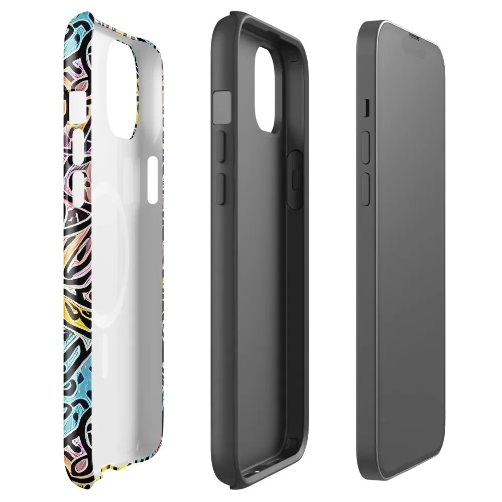 Chromatic Cipher on MagSafe Tough Case for iPhone® — Front
