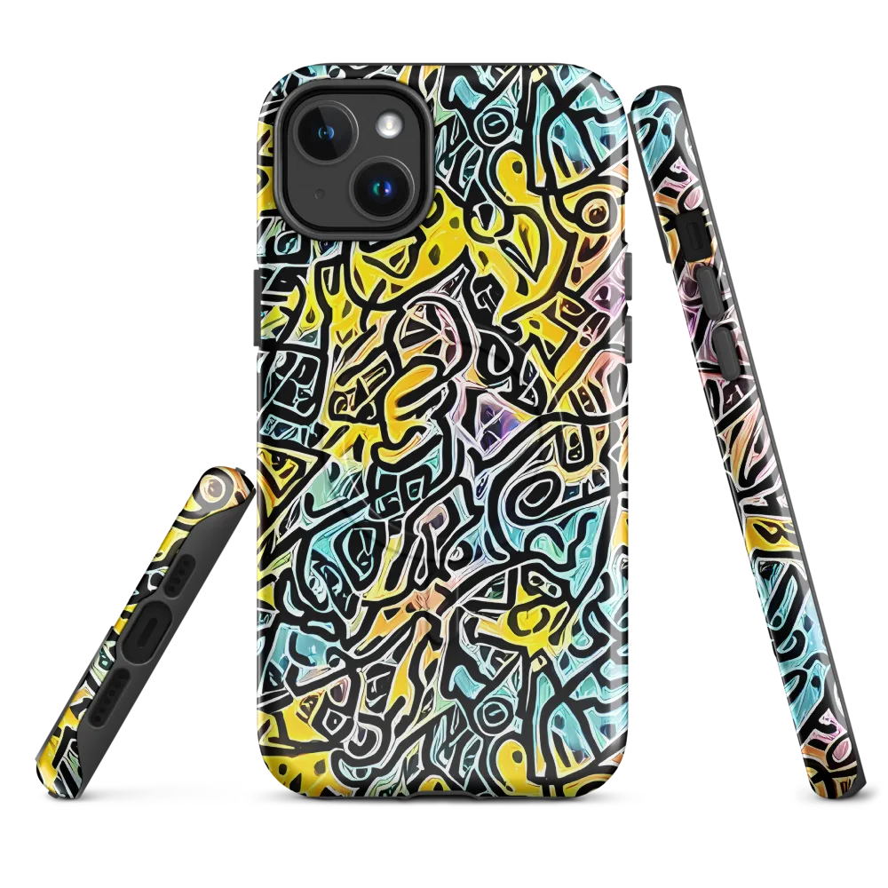 Chromatic Cipher on MagSafe Tough Case for iPhone® — Front