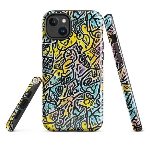 Chromatic Cipher on a MagSafe Tough Case for iPhone®