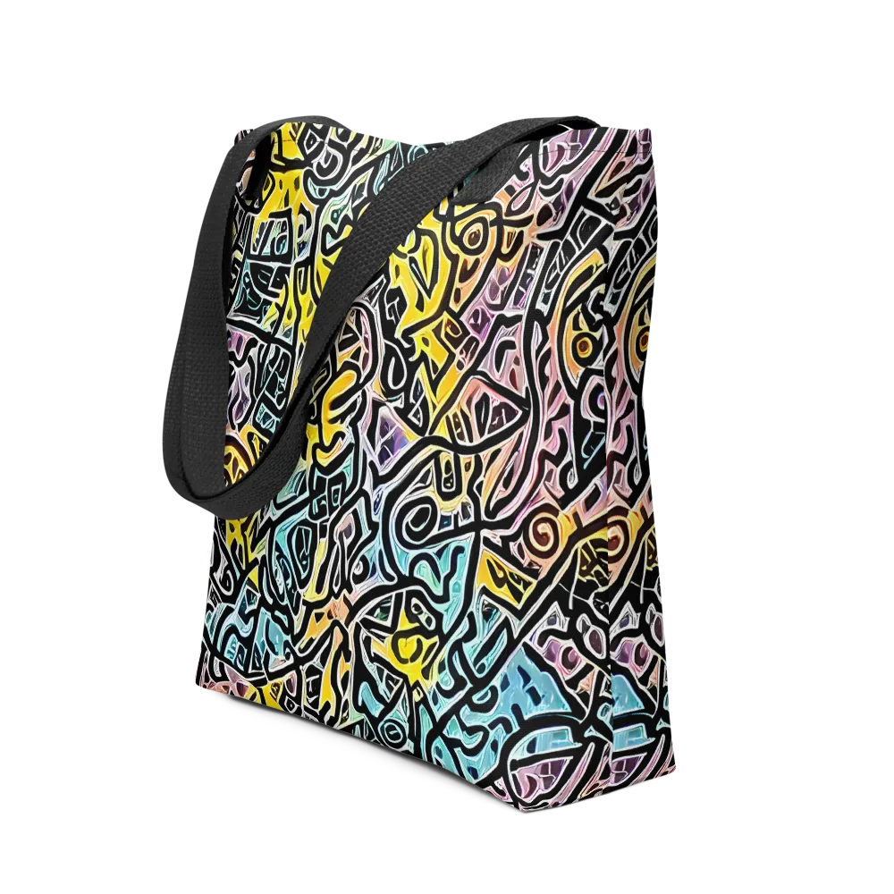 Chromatic Cipher on Tote Bag — Front