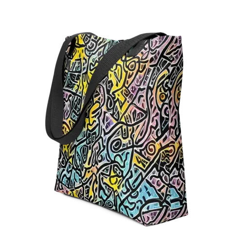 Chromatic Cipher on a Tote Bag