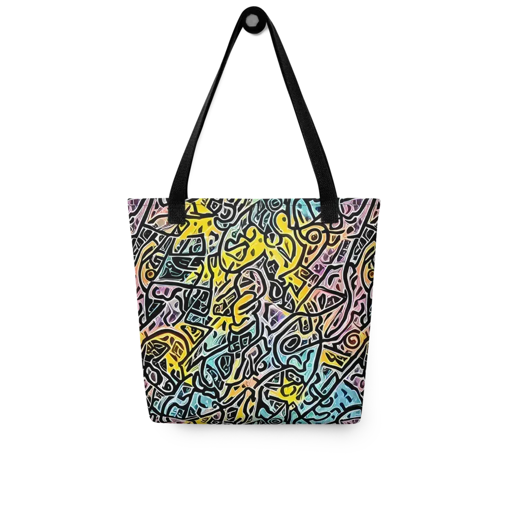 Chromatic Cipher on Tote Bag — Front