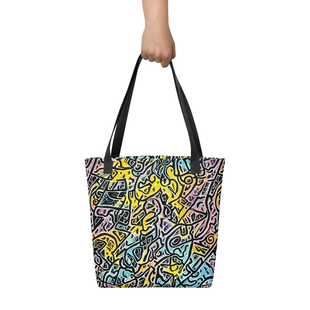 Chromatic Cipher on Tote Bag — Front