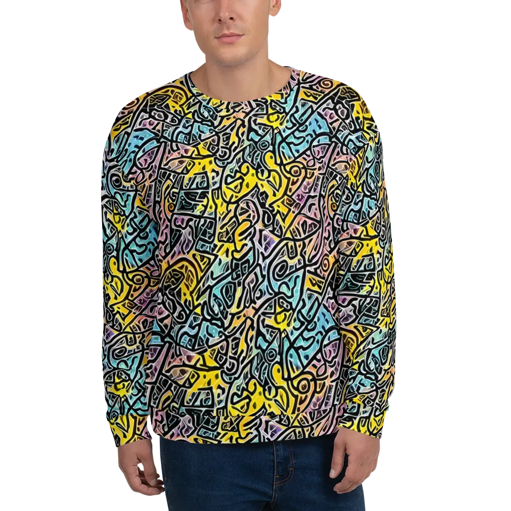 Chromatic Cipher on Sweatshirt — Front