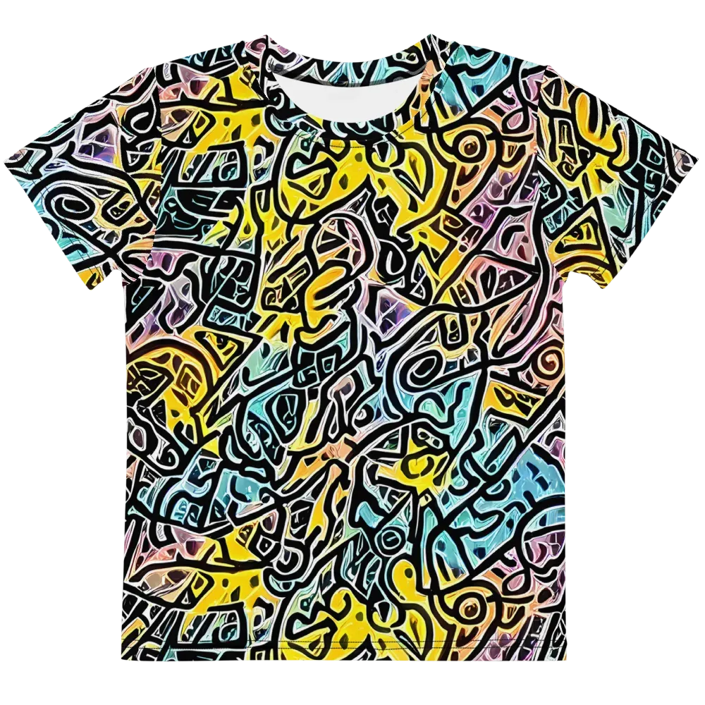 Chromatic Cipher on Kids Crew Neck T-Shirt — Front