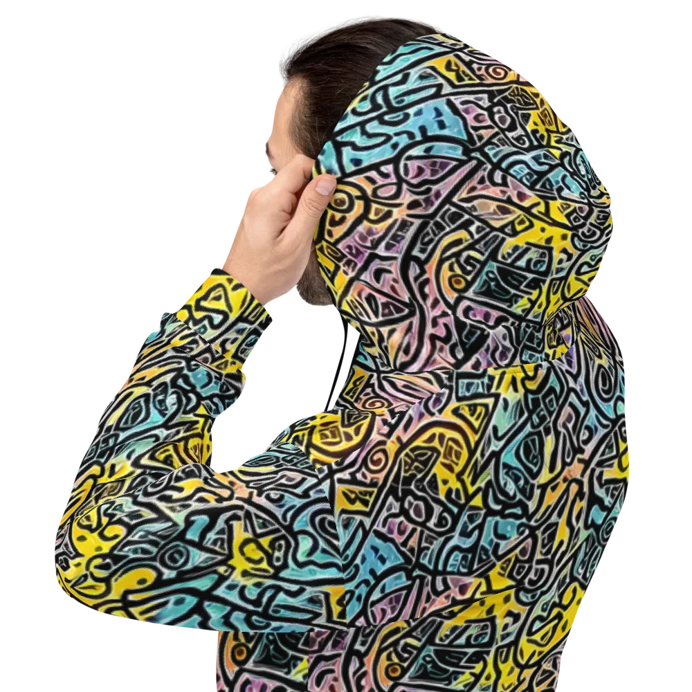 Chromatic Cipher on Hoodie — Back
