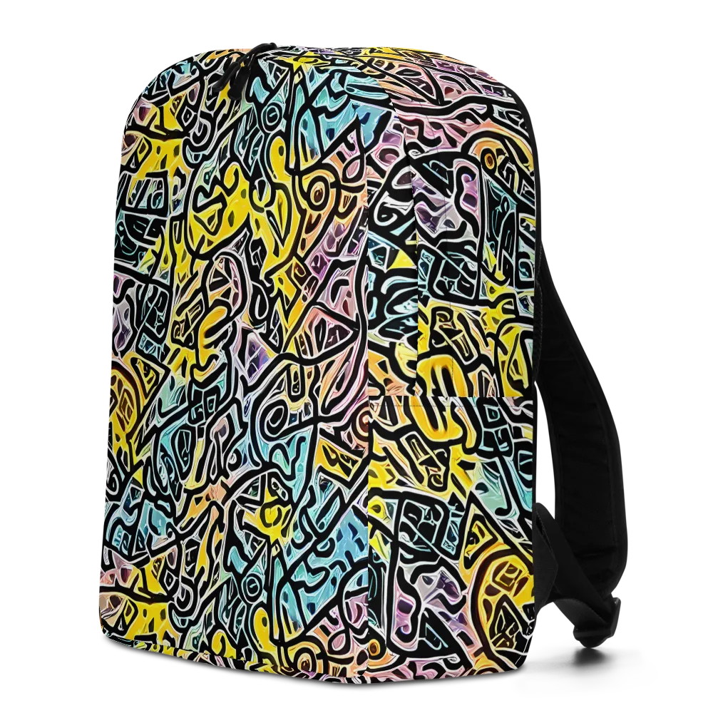 Chromatic Cipher on Minimalist Backpack — Left