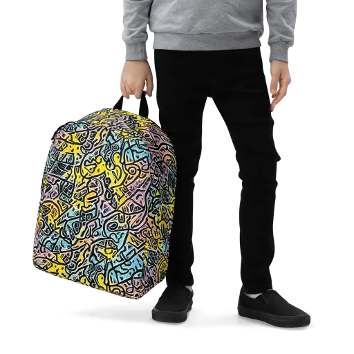 Chromatic Cipher on a Minimalist Backpack